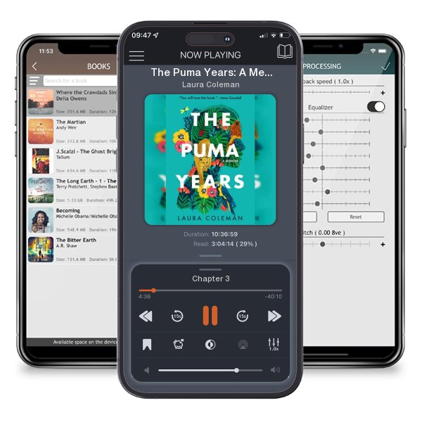 Download fo free audiobook The Puma Years: A Memoir by Laura Coleman and listen anywhere on your iOS devices in the ListenBook app.
