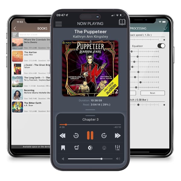 Download fo free audiobook The Puppeteer by Kathryn Ann Kingsley and listen anywhere on your iOS devices in the ListenBook app.