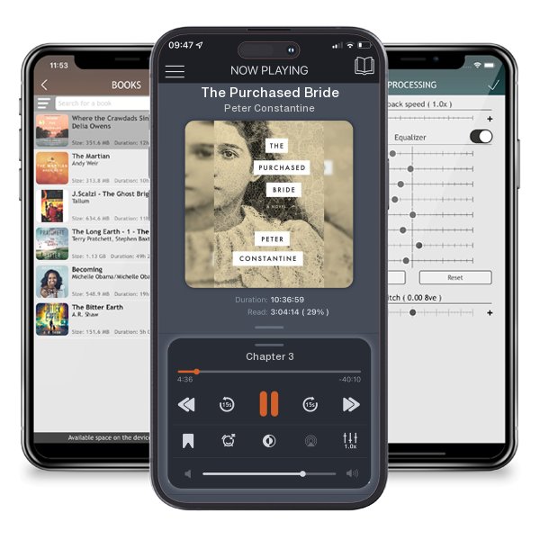 Download fo free audiobook The Purchased Bride by Peter Constantine and listen anywhere on your iOS devices in the ListenBook app.