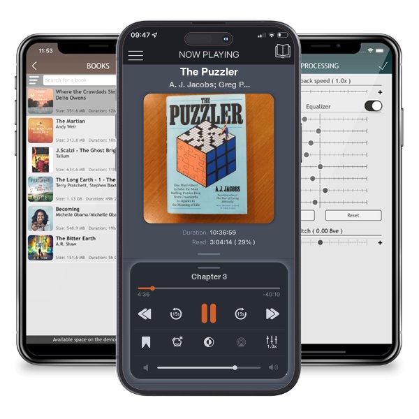 Download fo free audiobook The Puzzler by A. J. Jacobs; Greg Pliska and listen anywhere on your iOS devices in the ListenBook app.