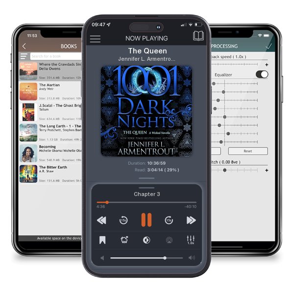Download fo free audiobook The Queen by Jennifer L. Armentrout and listen anywhere on your iOS devices in the ListenBook app.