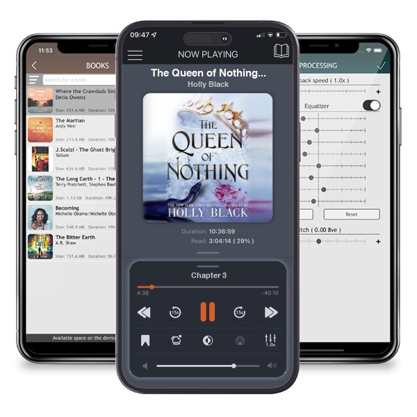 Download fo free audiobook The Queen of Nothing (The Folk of the Air, #3) by Holly Black and listen anywhere on your iOS devices in the ListenBook app.