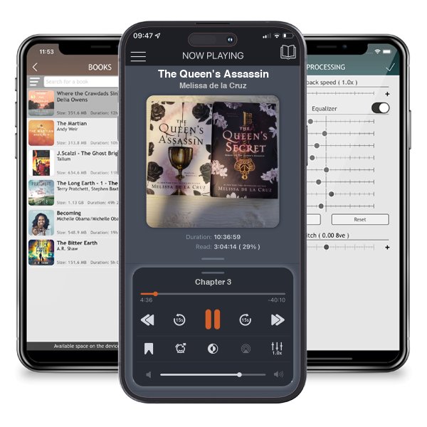 Download fo free audiobook The Queen's Assassin by Melissa de la Cruz and listen anywhere on your iOS devices in the ListenBook app.
