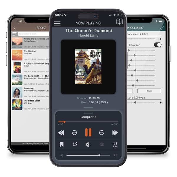 Download fo free audiobook The Queen's Diamond by Harold Lamb and listen anywhere on your iOS devices in the ListenBook app.