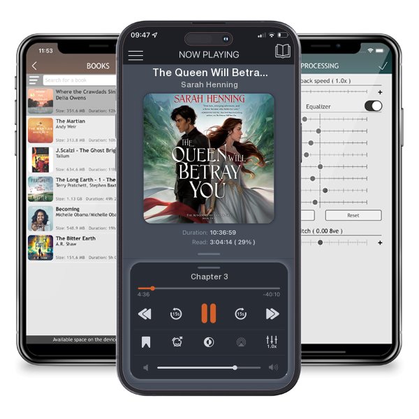 Download fo free audiobook The Queen Will Betray You by Sarah Henning and listen anywhere on your iOS devices in the ListenBook app.