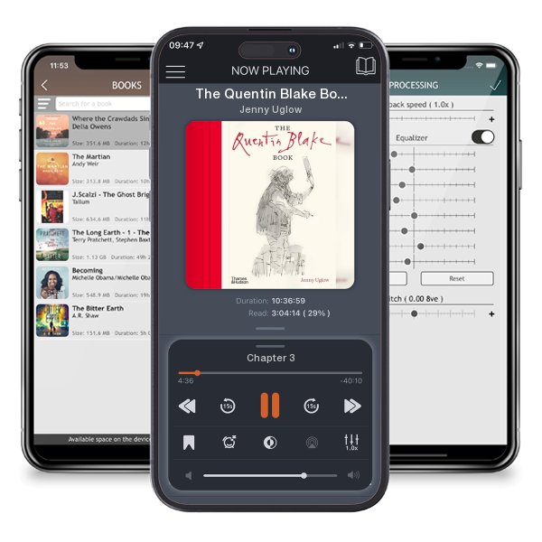 Download fo free audiobook The Quentin Blake Book by Jenny Uglow and listen anywhere on your iOS devices in the ListenBook app.