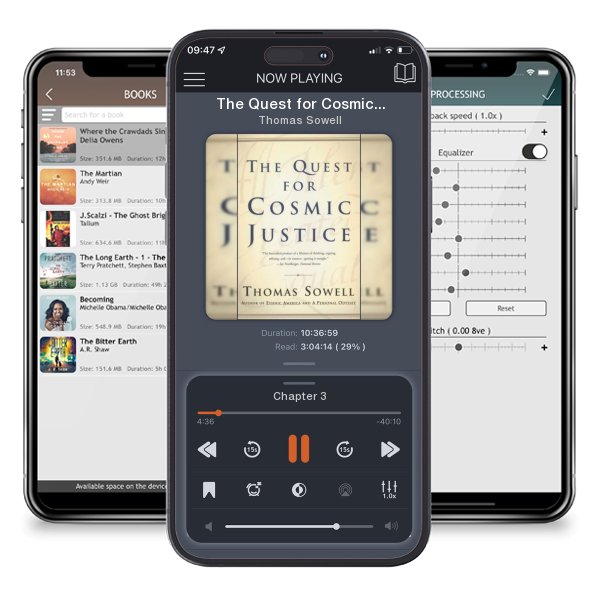 Download fo free audiobook The Quest for Cosmic Justice by Thomas Sowell and listen anywhere on your iOS devices in the ListenBook app.