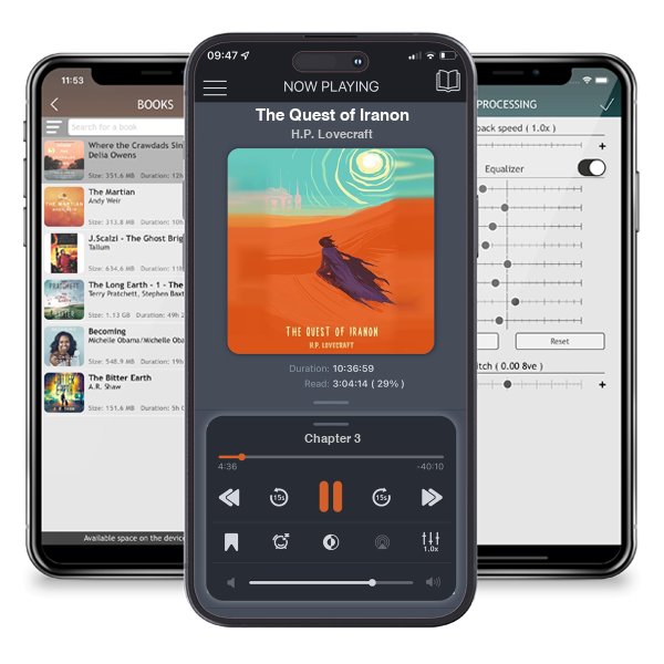 Download fo free audiobook The Quest of Iranon by H.P. Lovecraft and listen anywhere on your iOS devices in the ListenBook app.