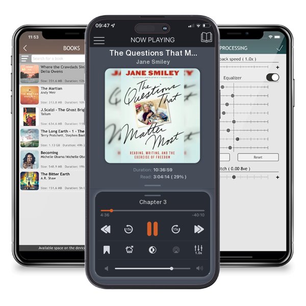 Download fo free audiobook The Questions That Matter Most: Reading, Writing, and the... by Jane Smiley and listen anywhere on your iOS devices in the ListenBook app.