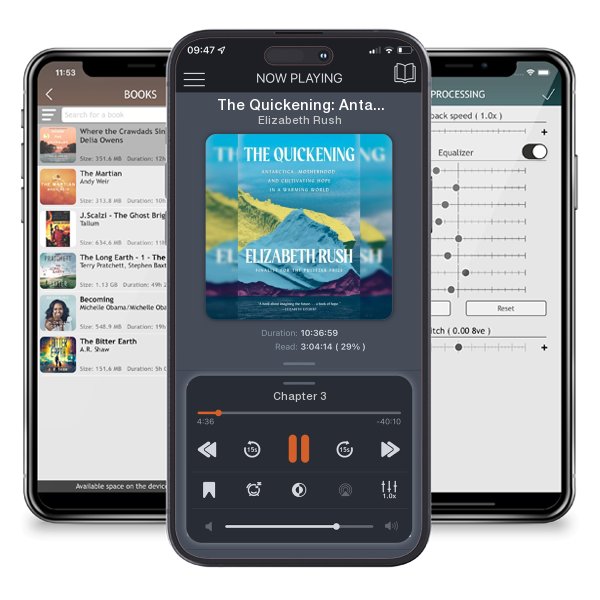 Download fo free audiobook The Quickening: Antarctica, Motherhood, and Cultivating Hope... by Elizabeth Rush and listen anywhere on your iOS devices in the ListenBook app.