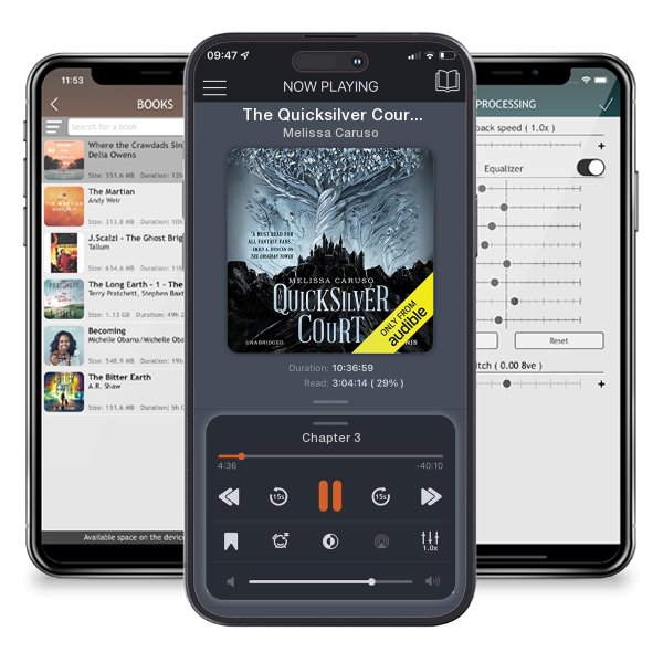 Download fo free audiobook The Quicksilver Court by Melissa Caruso and listen anywhere on your iOS devices in the ListenBook app.