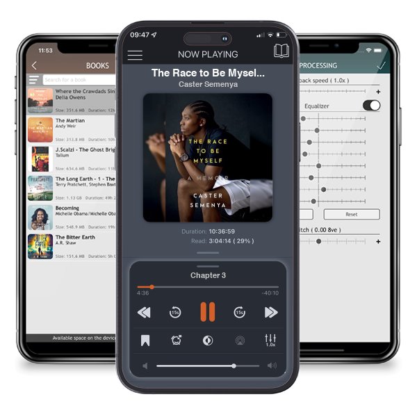 Download fo free audiobook The Race to Be Myself: A Memoir by Caster Semenya and listen anywhere on your iOS devices in the ListenBook app.