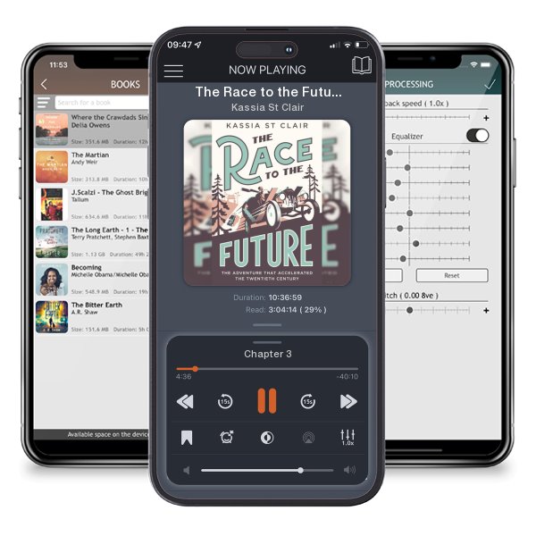 Download fo free audiobook The Race to the Future by Kassia St Clair and listen anywhere on your iOS devices in the ListenBook app.