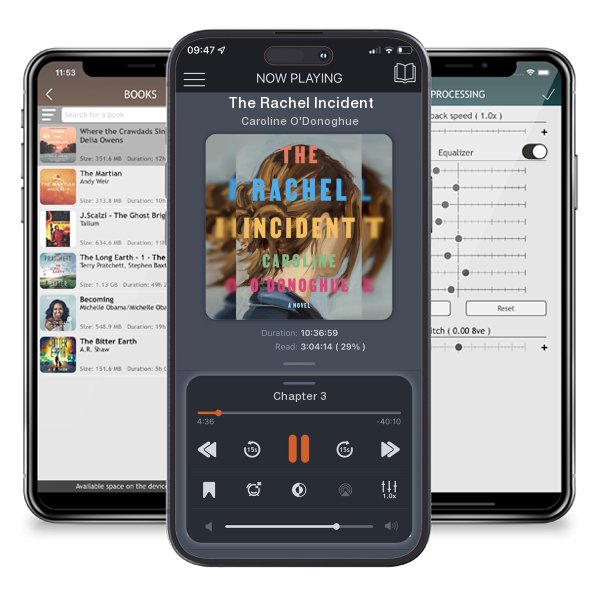 Download fo free audiobook The Rachel Incident by Caroline O'Donoghue and listen anywhere on your iOS devices in the ListenBook app.