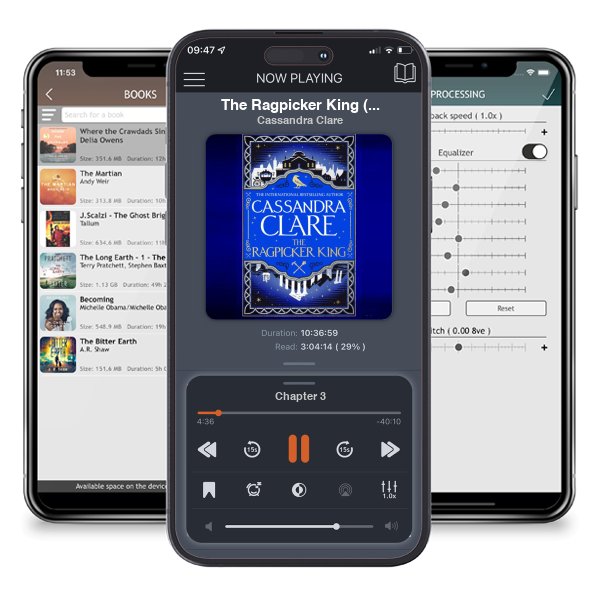 Download fo free audiobook The Ragpicker King (The Chronicles of Castellane, #2) by Cassandra Clare and listen anywhere on your iOS devices in the ListenBook app.
