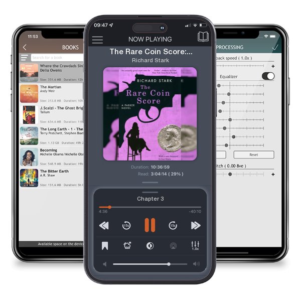 Download fo free audiobook The Rare Coin Score: A Parker Novel by Richard Stark and listen anywhere on your iOS devices in the ListenBook app.