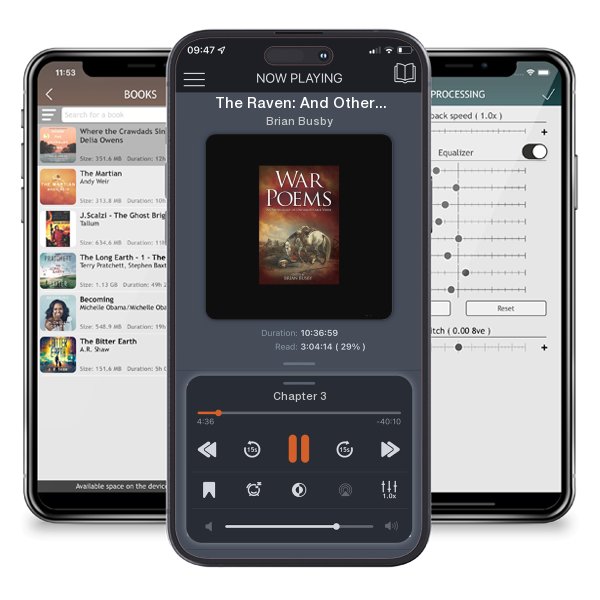 Download fo free audiobook The Raven: And Other Poems by Brian Busby and listen anywhere on your iOS devices in the ListenBook app.