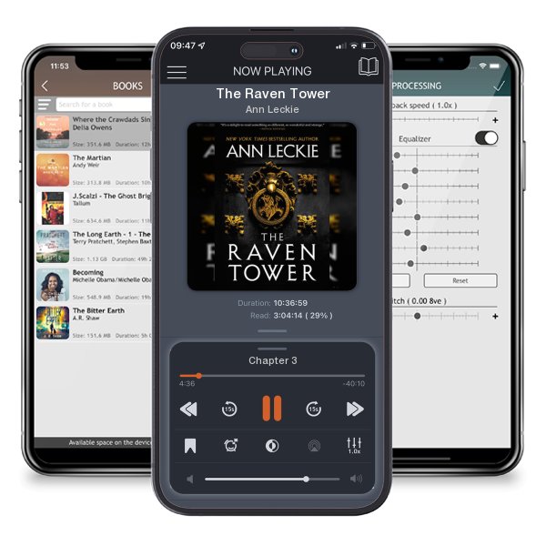 Download fo free audiobook The Raven Tower by Ann Leckie and listen anywhere on your iOS devices in the ListenBook app.