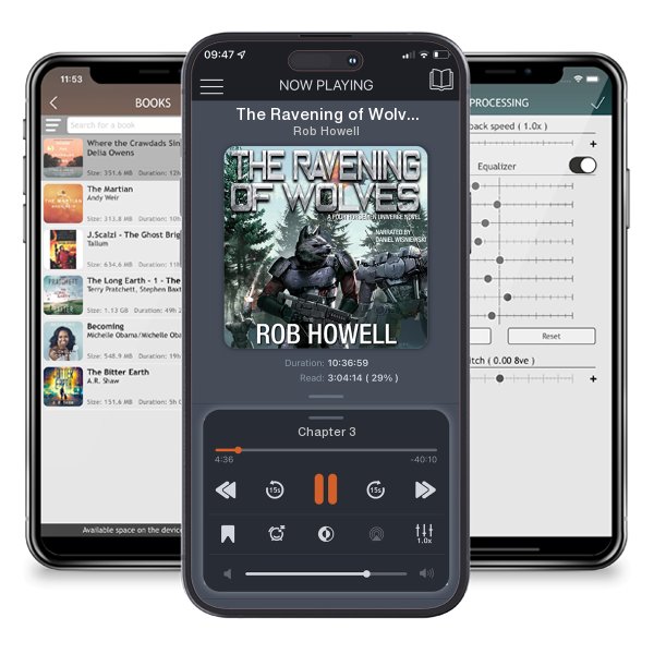Download fo free audiobook The Ravening of Wolves by Rob Howell and listen anywhere on your iOS devices in the ListenBook app.