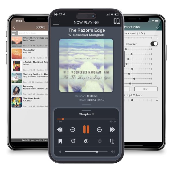 Download fo free audiobook The Razor's Edge by W. Somerset Maugham and listen anywhere on your iOS devices in the ListenBook app.