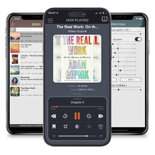 Download fo free audiobook The Real Work: On the Mystery of Mastery by Adam Gopnik and listen anywhere on your iOS devices in the ListenBook app.