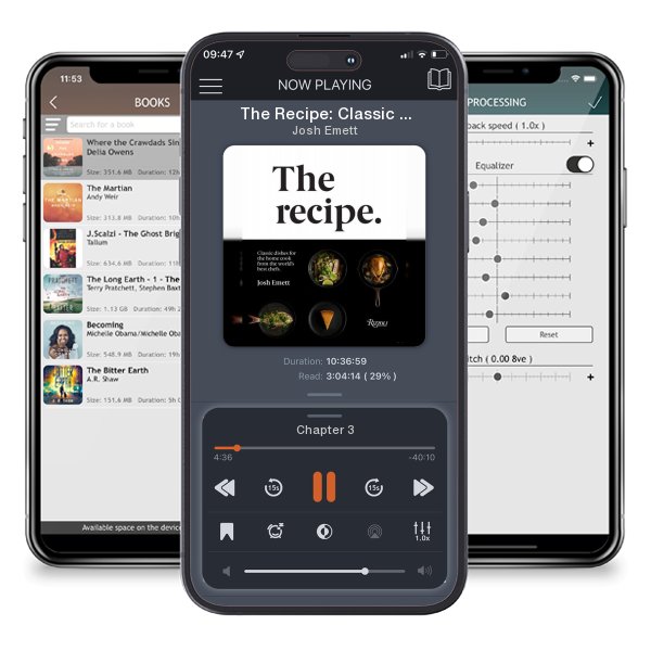 Download fo free audiobook The Recipe: Classic Dishes for the Home Cook from the World's... by Josh Emett and listen anywhere on your iOS devices in the ListenBook app.