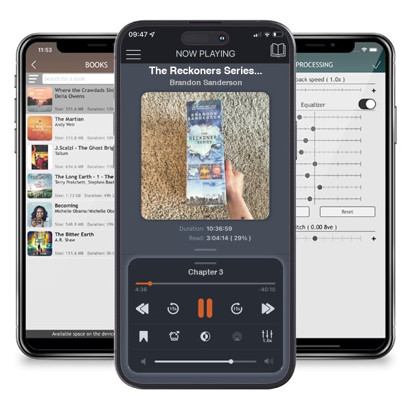 Download fo free audiobook The Reckoners Series Paperback Box Set by Brandon Sanderson and listen anywhere on your iOS devices in the ListenBook app.