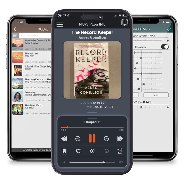 Download fo free audiobook The Record Keeper by Agnes Gomillion and listen anywhere on your iOS devices in the ListenBook app.