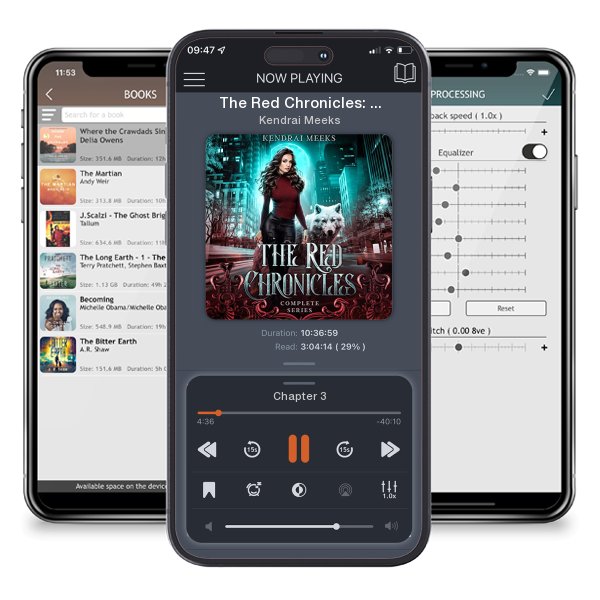 Download fo free audiobook The Red Chronicles: Complete Series by Kendrai Meeks and listen anywhere on your iOS devices in the ListenBook app.