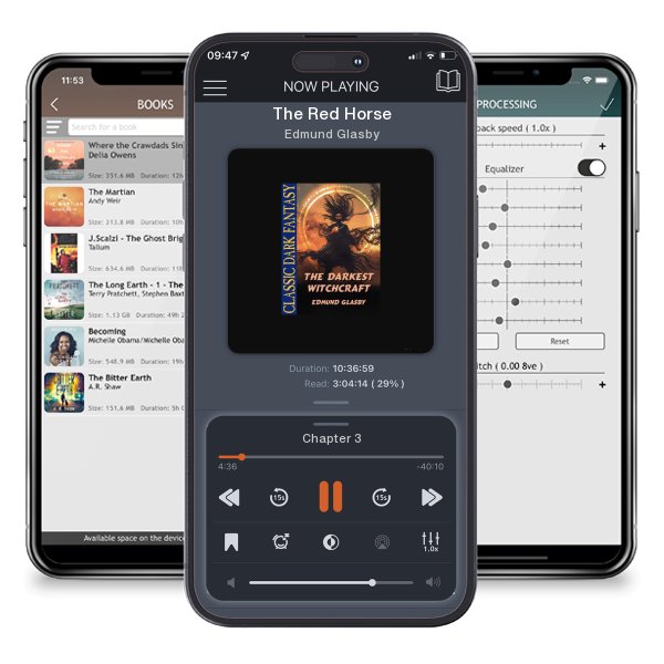 Download fo free audiobook The Red Horse by Edmund Glasby and listen anywhere on your iOS devices in the ListenBook app.