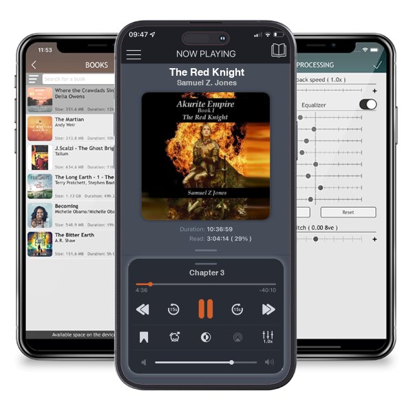 Download fo free audiobook The Red Knight by Samuel Z. Jones and listen anywhere on your iOS devices in the ListenBook app.