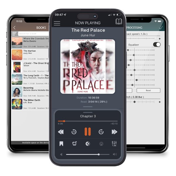 Download fo free audiobook The Red Palace by June Hur and listen anywhere on your iOS devices in the ListenBook app.