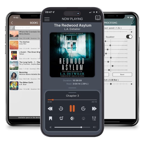 Download fo free audiobook The Redwood Asylum by L.A. Detwiler and listen anywhere on your iOS devices in the ListenBook app.