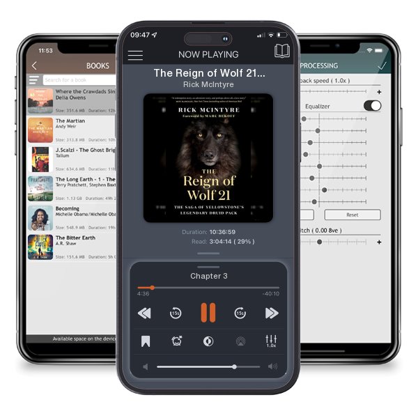Download fo free audiobook The Reign of Wolf 21: The Saga of Yellowstone's Legendary... by Rick McIntyre and listen anywhere on your iOS devices in the ListenBook app.