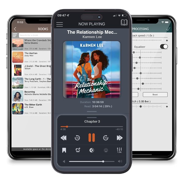 Download fo free audiobook The Relationship Mechanic (Peach Blossom, #2) by Karmen Lee and listen anywhere on your iOS devices in the ListenBook app.