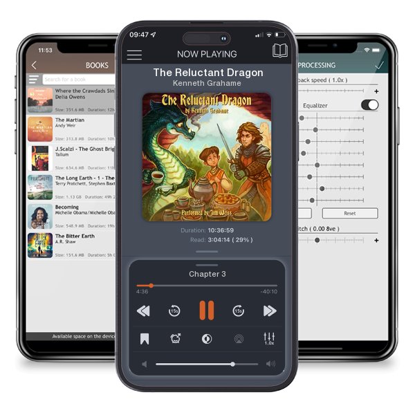 Download fo free audiobook The Reluctant Dragon by Kenneth Grahame and listen anywhere on your iOS devices in the ListenBook app.