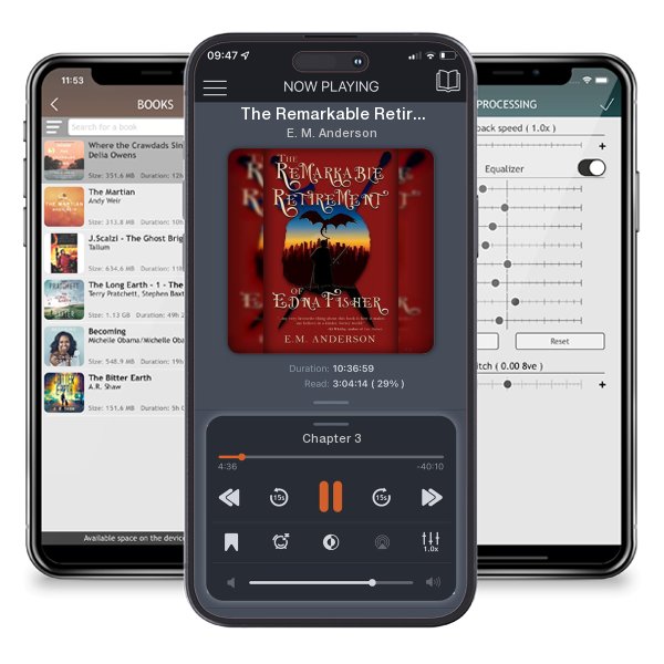 Download fo free audiobook The Remarkable Retirement of Edna Fisher by E. M. Anderson and listen anywhere on your iOS devices in the ListenBook app.