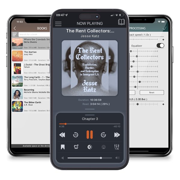 Download fo free audiobook The Rent Collectors: Exploitation, Murder, and Redemption in... by Jesse Katz and listen anywhere on your iOS devices in the ListenBook app.