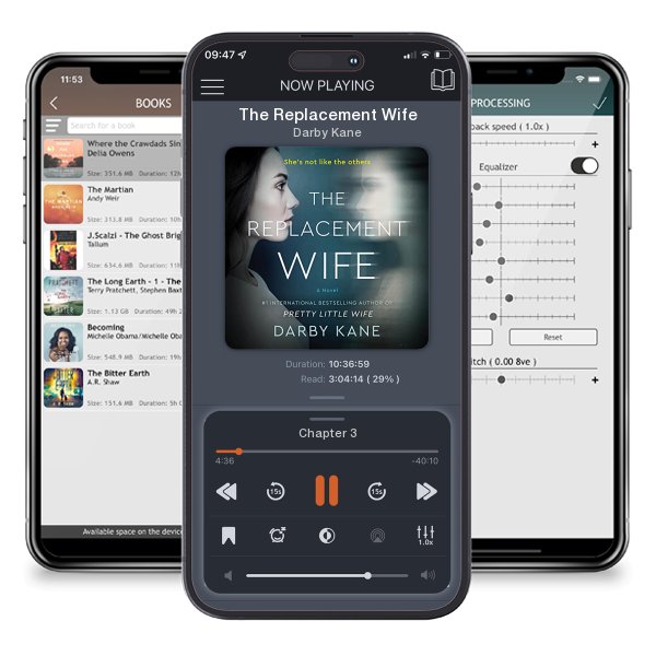 Download fo free audiobook The Replacement Wife by Darby Kane and listen anywhere on your iOS devices in the ListenBook app.