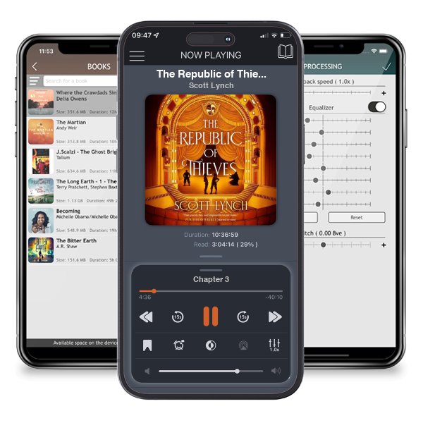 Download fo free audiobook The Republic of Thieves: Gentleman Bastards, Book 3 by Scott Lynch and listen anywhere on your iOS devices in the ListenBook app.