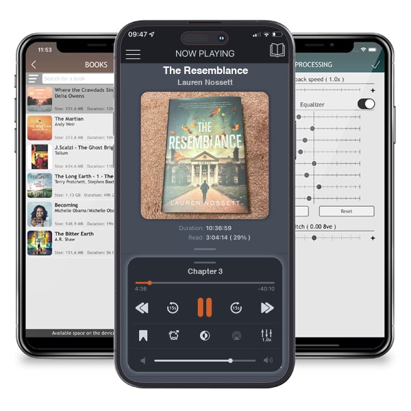 Download fo free audiobook The Resemblance by Lauren Nossett and listen anywhere on your iOS devices in the ListenBook app.