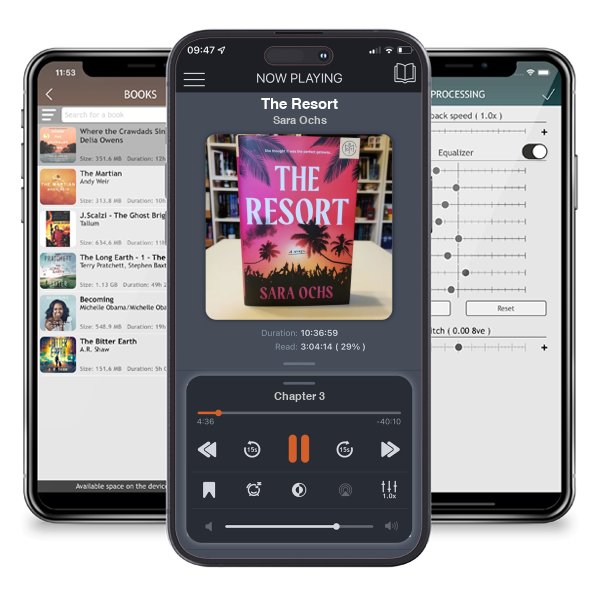 Download fo free audiobook The Resort by Sara Ochs and listen anywhere on your iOS devices in the ListenBook app.