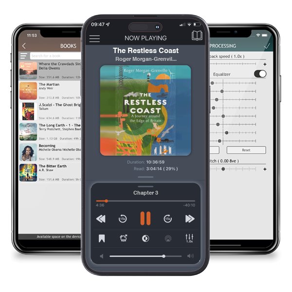 Download fo free audiobook The Restless Coast by Roger Morgan-Grenville and listen anywhere on your iOS devices in the ListenBook app.