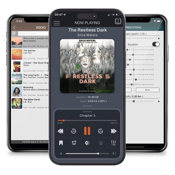 Download fo free audiobook The Restless Dark by Erica Waters and listen anywhere on your iOS devices in the ListenBook app.