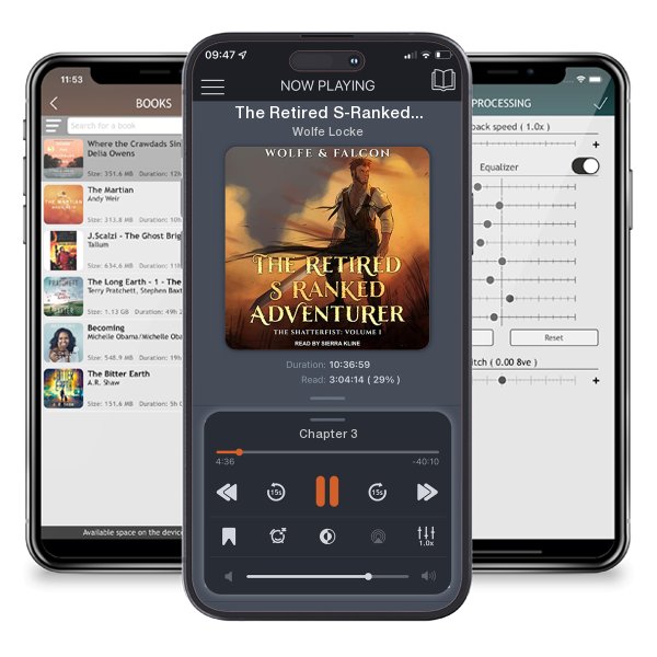 Download fo free audiobook The Retired S-Ranked Adventurer by Wolfe Locke and listen anywhere on your iOS devices in the ListenBook app.