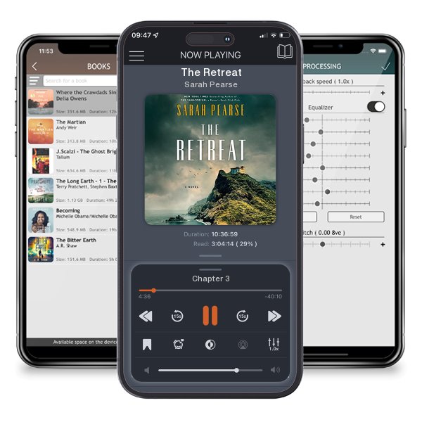Download fo free audiobook The Retreat by Sarah Pearse and listen anywhere on your iOS devices in the ListenBook app.