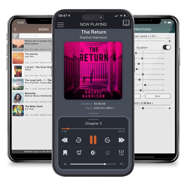 Download fo free audiobook The Return by Rachel Harrison and listen anywhere on your iOS devices in the ListenBook app.