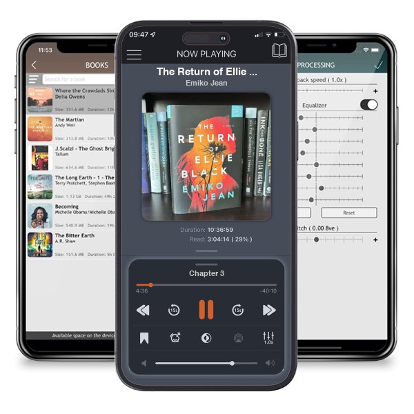 Download fo free audiobook The Return of Ellie Black by Emiko Jean and listen anywhere on your iOS devices in the ListenBook app.