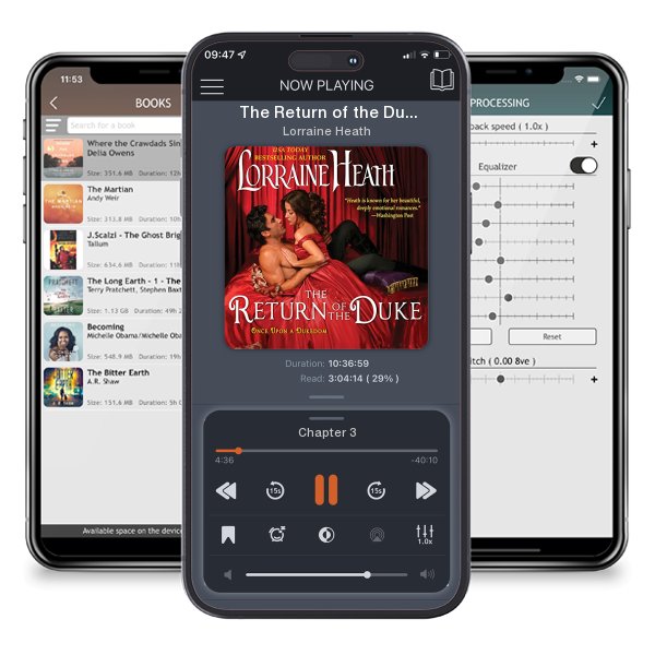 Download fo free audiobook The Return of the Duke by Lorraine Heath and listen anywhere on your iOS devices in the ListenBook app.