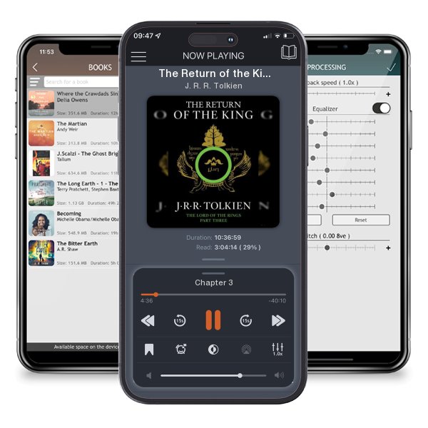 Download fo free audiobook The Return of the King, 3: Being the Third Part of the Lord... by J. R. R. Tolkien and listen anywhere on your iOS devices in the ListenBook app.